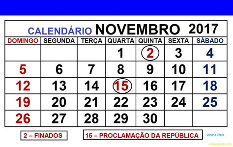 25 de novembro é feriado